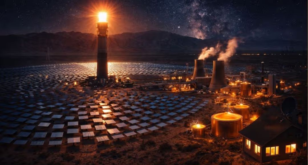 Molten Salt Solar Plant