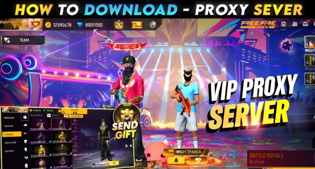 Free Fire Pro Vip Proxy Server