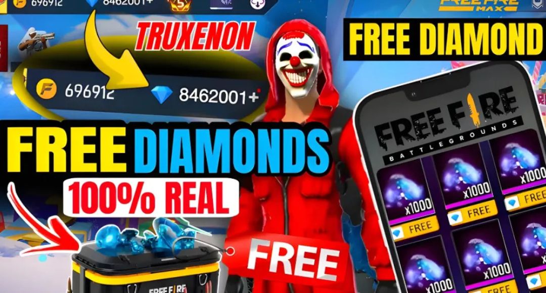 Truxenon Free Fire Diamonds