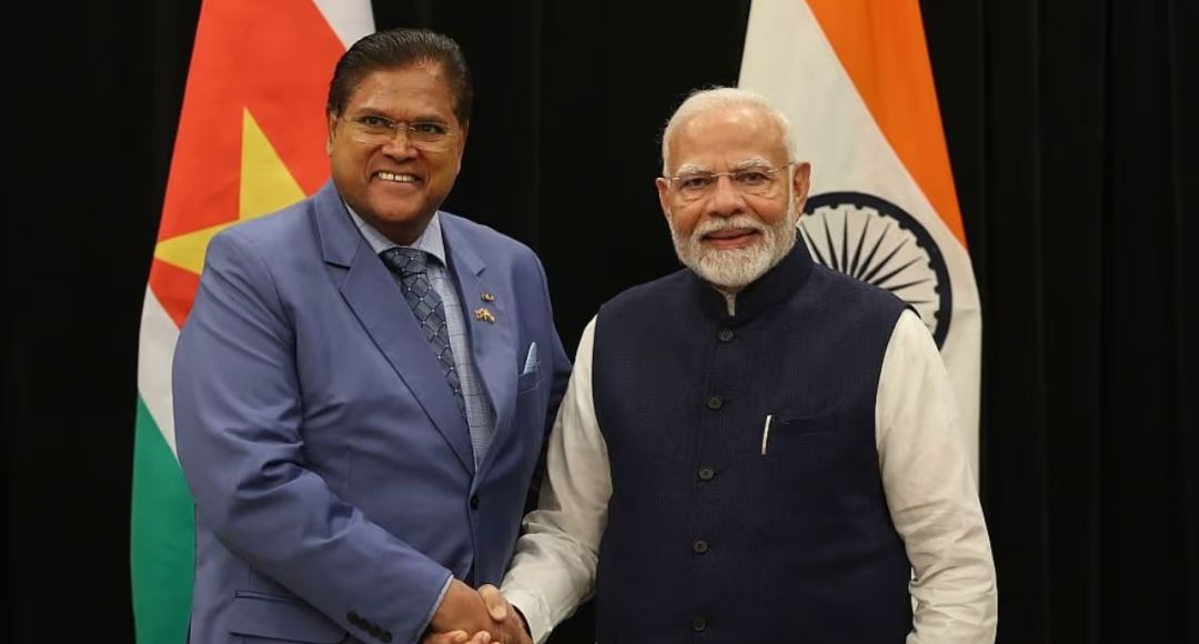 PM Modi Suriname Former President Condolence