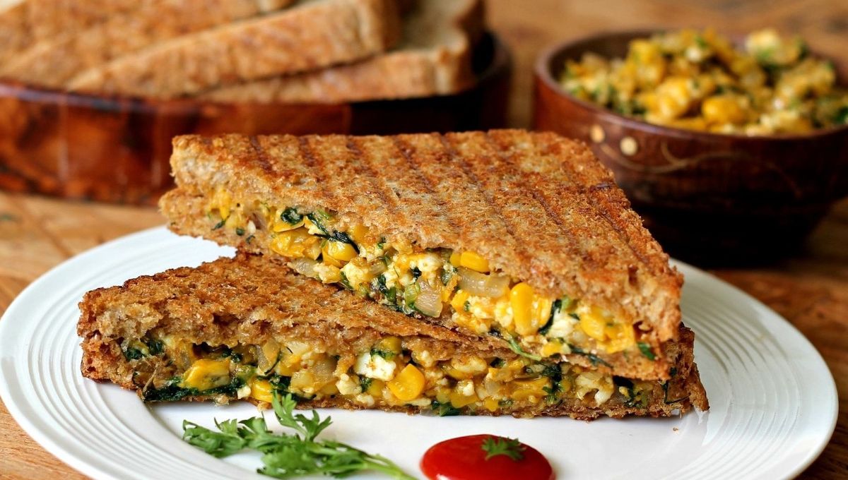 Cheese Corn Sandwich