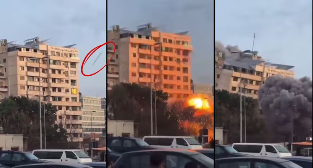 Israel Lebanon Airstrike Video