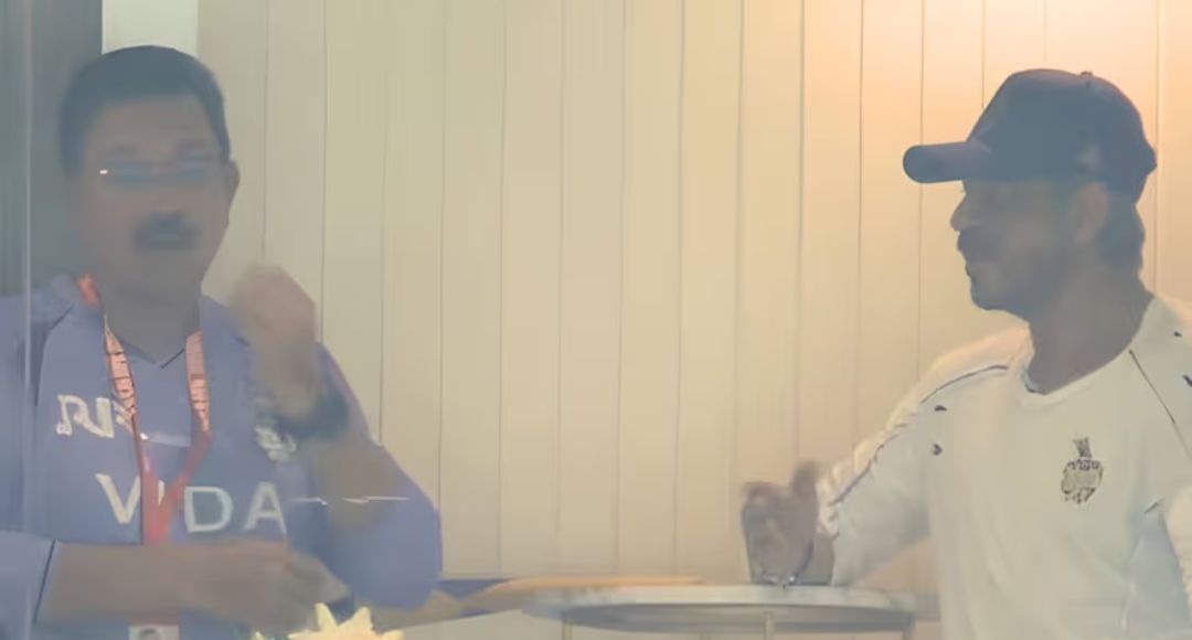 Shah Rukh Khan Eden Gardens Meeting