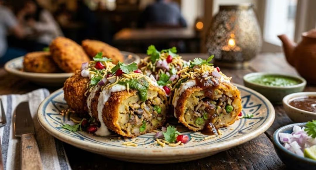 Mushroom Aloo Chop Recipe