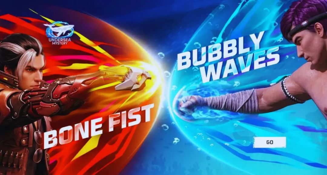 Bubbly Waves Fist Skin Free Fire