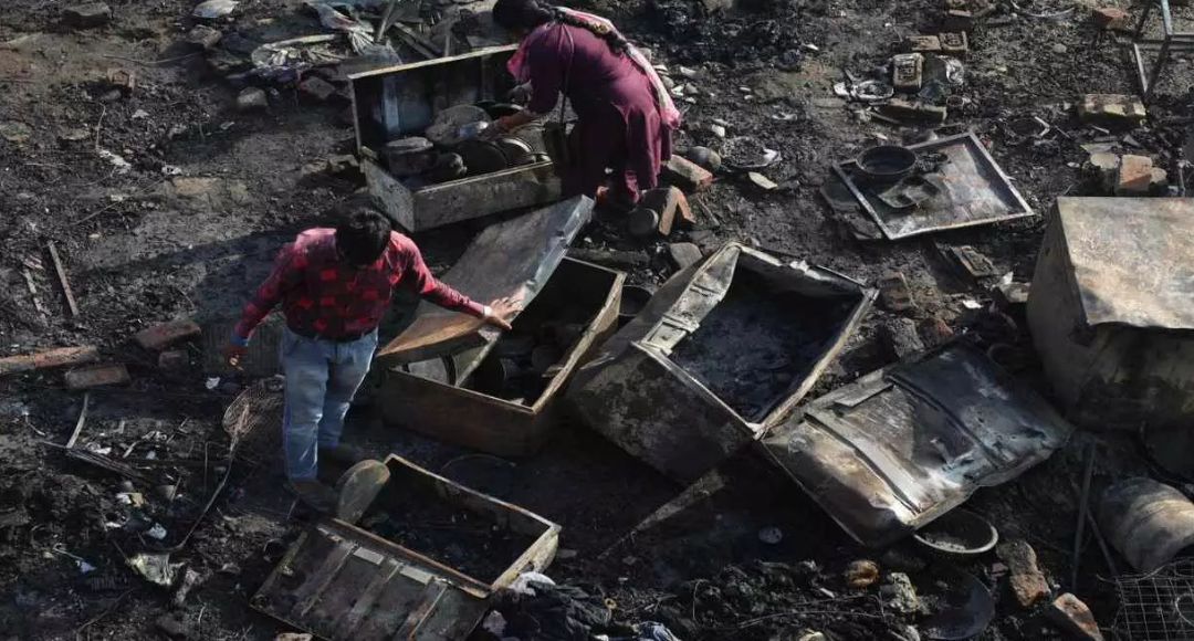 Vikas Nagar Fire Rumour Case