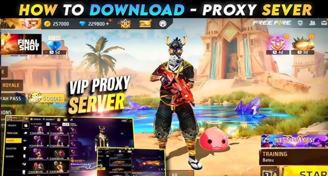 VIP Proxy Server APK Free Fire