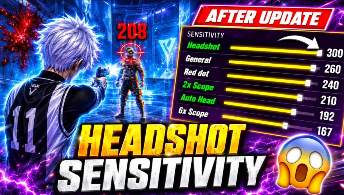 Free Fire MAX Headshot Sensitivity