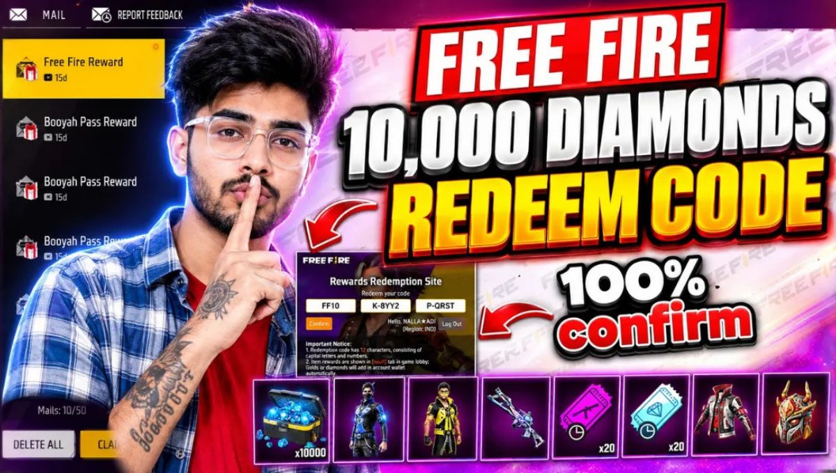 Free Fire Diamond Free Claim Code
