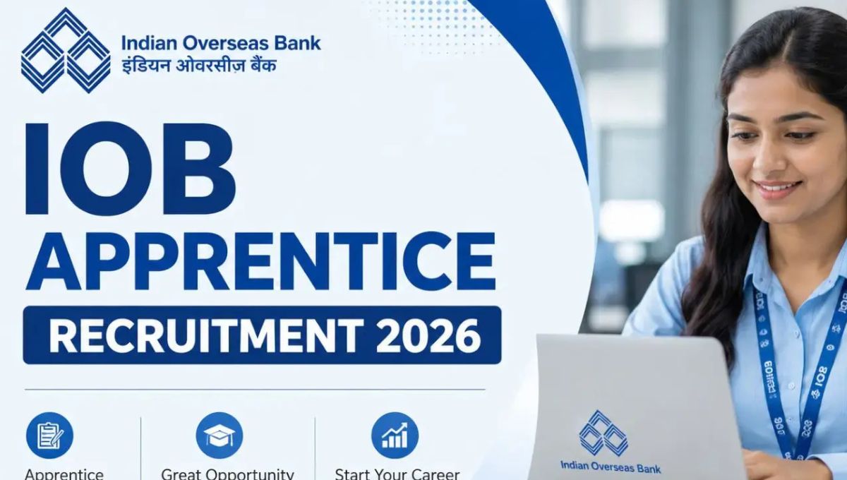 IOB Apprentice Recruitment 2026