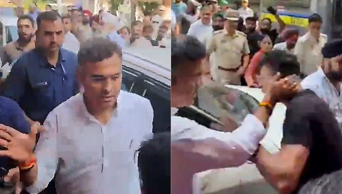 Parvesh Verma Slap Video