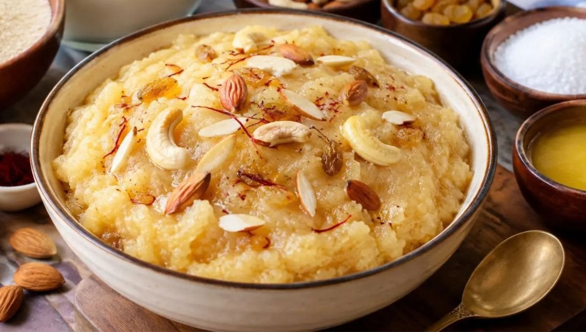 Creamy Suji Halwa Recipe